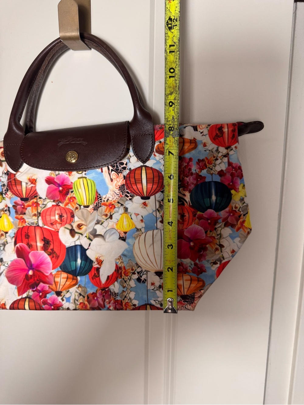 Limited edition Longchamp x Mary Katrantzou Le Pliage tote bag - Picture 10 of 16